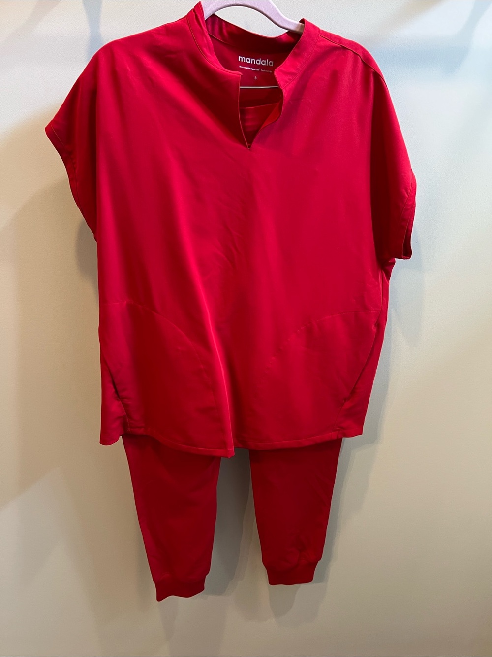 Mandala Women's Relaxed Lounge Set in Red